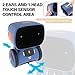 98K Robot Toys for Girls and Boys Rechargeable, Voice and Touch Sensor Robots Interactive Talking Smart Partner and Teacher with Singing, Dancing, Repeating, Toy Gifts for Kids Age 3 and Up