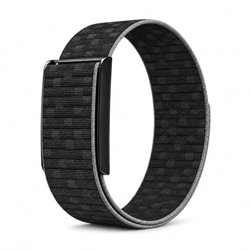 NewJourney Armband kompatibel mit Amazfit Helio Strap/Helio Core Nylon Klettverschluss Ersatzarmband mit Metallrahmen atmungsaktives Fitness Tracker Armband für Amazfit Helio Strap/Helio Core