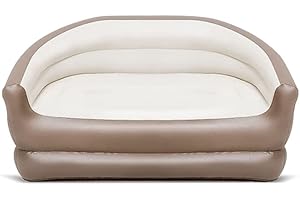 Twin-Sized Air Mattress Inflatable Sofa, Multi-Functional Indoor and Outdoor Recreation Relaxation