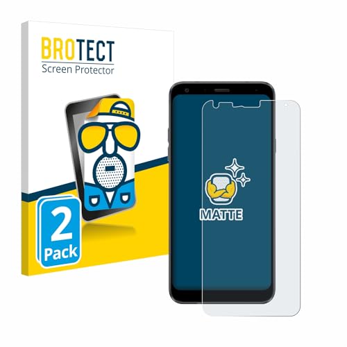 BROTECT Protector Pantalla Anti-Reflejos para LG Q7 / LG Q7 Plus (2 Unidades) Película Mate Anti-Huellas