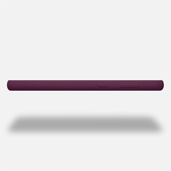 kwmobile Case for Samsung Galaxy S21 Plus Case - Soft Cover - Shockproof Silicone - Wireless Charging Bordeaux Violet - 4