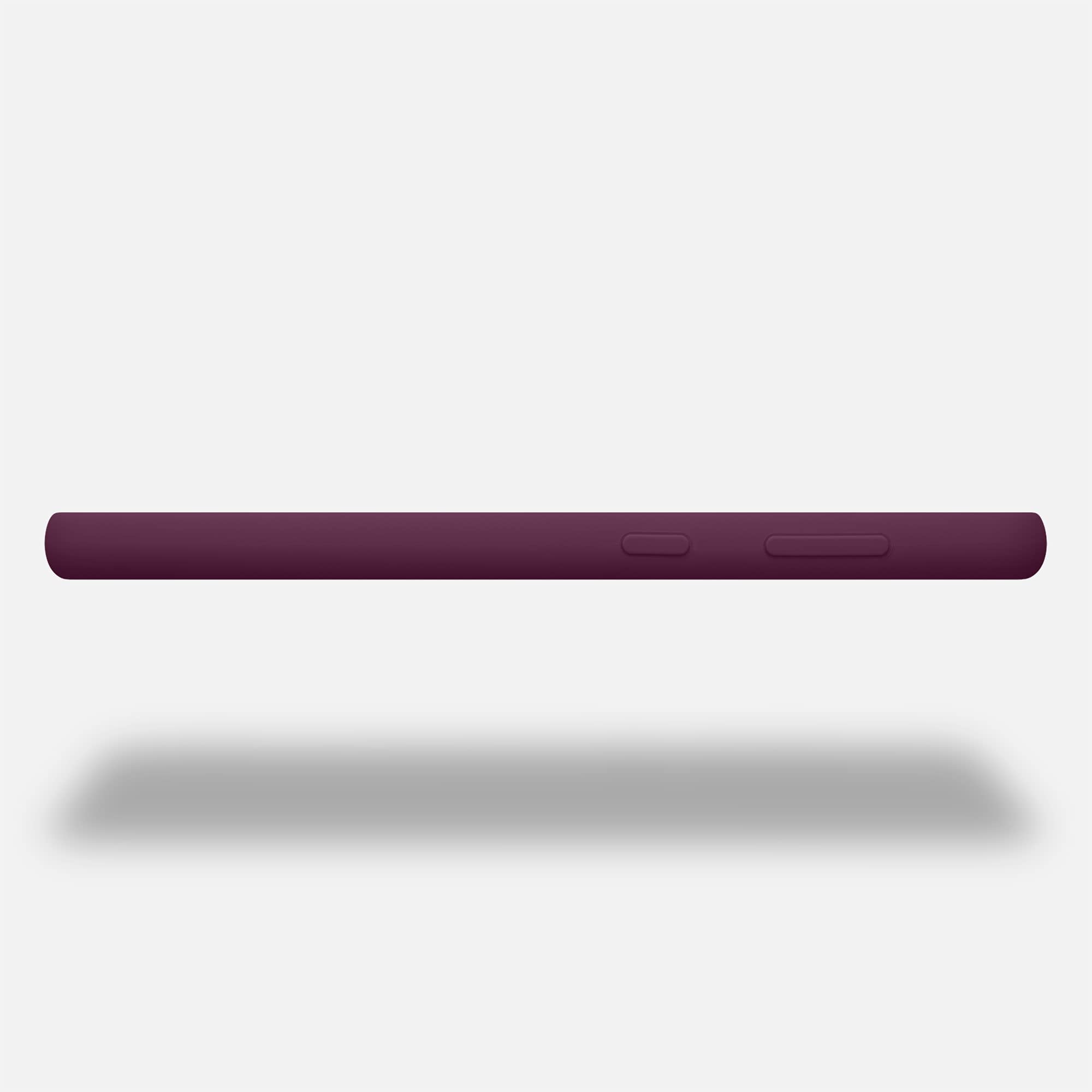 kwmobile Case for Samsung Galaxy S21 Plus Case - Soft Cover - Shockproof Silicone - Wireless Charging Bordeaux Violet — view 4