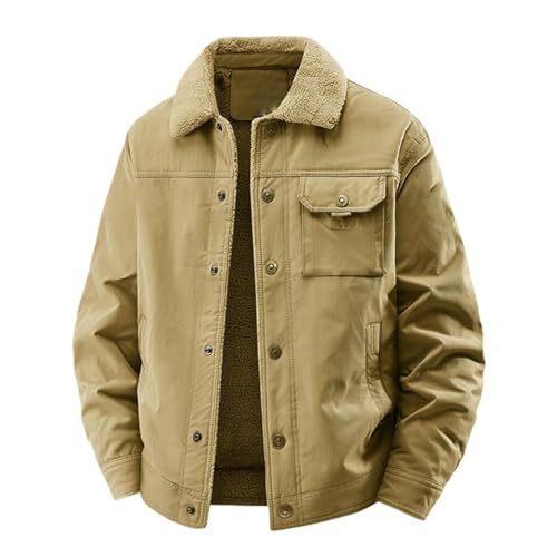 Veste de travail en coton épais homme pour le quotidien en automne