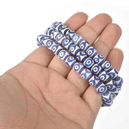 Image of Justinstones Gem Semi Precious Gemstone 8mm Round Beads Stretch Bracelet 7 Inch Unisex