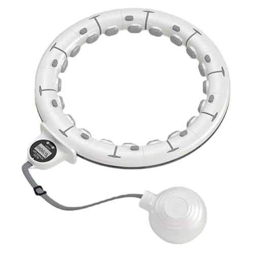 【2025 新登場】スマートフラフープ ダイエット用 人気 大人・子供兼用 フィットネスフープ 運動器具 サイズ調整可能( 65~110CM) 落ちにくい カウンター内蔵 360 度調整可能 腹部スリミング ウエストスリミング 減量用 自宅エクササイズ 初