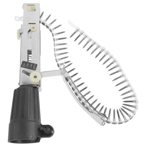 OSALADI Chain Belt Screw Electrical Tools Hexagonal Floor Stickers Nail Machine Adapter Woodworking Nail Battery Adapter Power Siding Tool Automatic Stainless Steel
