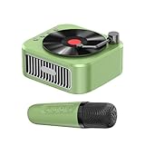 Máquina de Karaoke para Adultos, Máquina Portátil de Karaoke | Pequeña Máquina de Karaoke Inalámbrico,Portátil de Canto de Canto Reproductor de Música para el Hogar