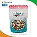 Christmastime Treasures - 4 Oz Resealable Bag - Christmas Themed Sprinkle Mix - Features Snowflake Quins, Santa Boot Quins, Red, Silver, and Green Pearls and More - Ice Cream and Cake Sprinkles