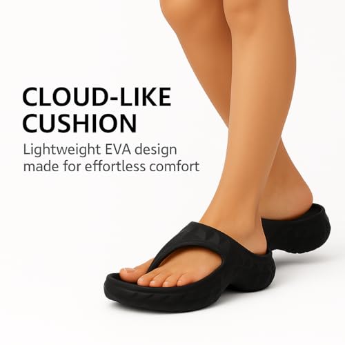 Image of ORTHO JOY Orthopedic Slippers for Women | Arch & Heel Support EVA Slippers | Lightweight, Non-Slip Comfort Footwear for Foot Pain Relief - Indoor & Outdoor Friendly