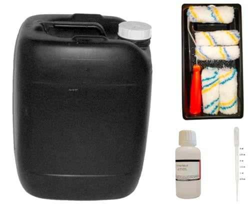 Kit de Résine Polyester 25kg avec 500g de Catalyseur - La Boutique du Composite - Idéal pour Projets de Réparation et Créations DIY (Résine)