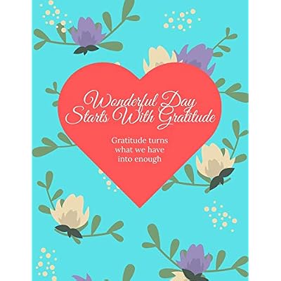 Wonderful Day Starts With Gratitude / Gratitude Journal For Kids