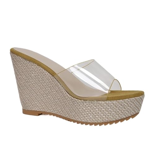 Summer Wedge Heel Thick Sole Sandals For Women Ladies Shoes