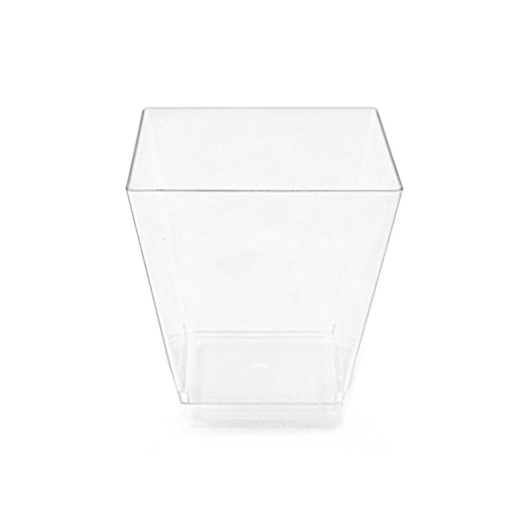Photo 1 of Miniware Clear Dessert Cups 8 oz 240 Count (24 Packs of 10) Disposable Drinkware