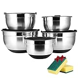 1L / 1,5L / 2,25L / 2,75L / 4L, spülmaschinenfest, mit Messmarken auf der Innenseite jeder Schüssel