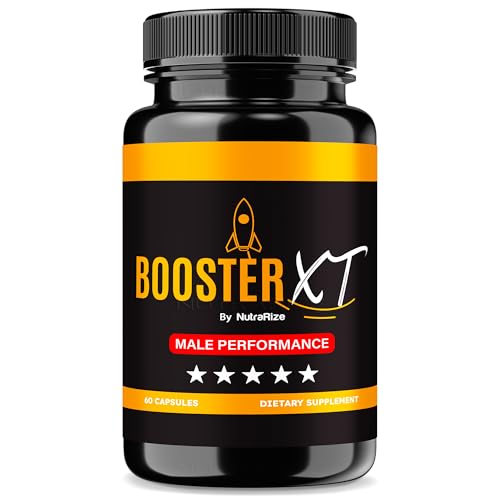 NutraRize Booster XT for Men Male Enhancing Capsules Premium Formula to Support Daily Energy & Peak Performance Multivitamin Pills for Overall Health BoosterXT Reviews (60 Capsules)