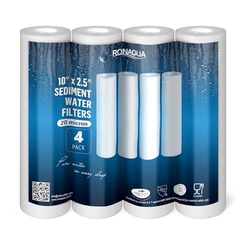 Ronaqua 20 Micron Sediment Water Filter Cartridge 10