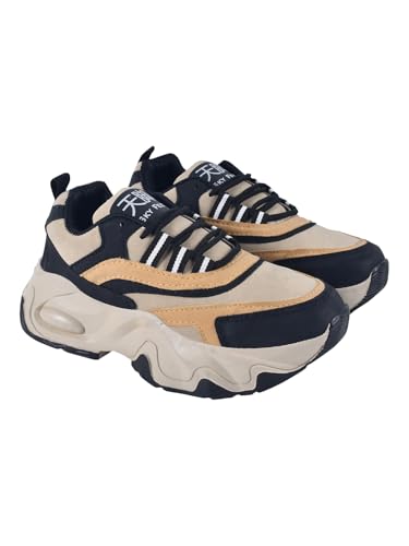 Baskets à lacets Shoetopia pour femme avec semelle rembourrée
