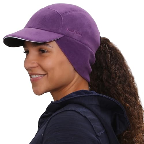 Ponytail-Friendly Winter Running Cap