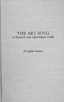 Hardcover Art Song a Ref & Info GD Book