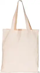 Sacola de Algodão Cru Bolsa Ecológica Eco bag 32x38cm Bege