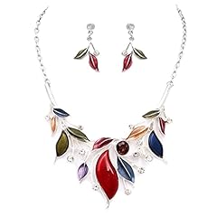 Multicolored Silver Tone