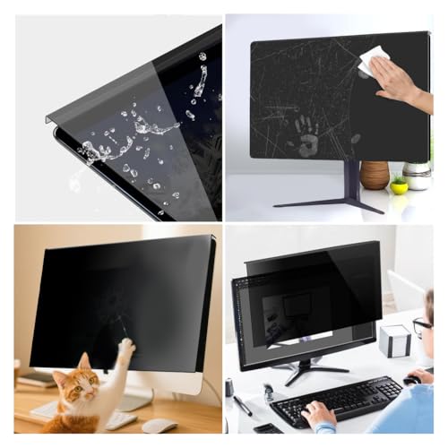 Filtre anti-lumière bleue pour éviter la fatigue visuelle sur écran 22" - 5