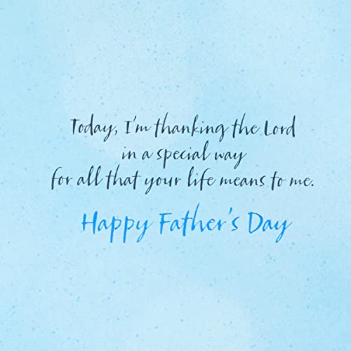Hallmark Dayspring Religious Fathers Day Card (Blessed By Your Example) #TOP2
