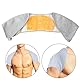 Schulterwärmer für Damen Herren, Thermo Schulterbandage Schulterstütze Elastisch Schulterpolster Schultergelenk Unterstützung, für Winter Warm Plüsch Schulter Bandage (XL)
