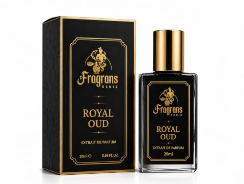 Image of Royal Oud - The King's Legacy | Luxury Extrait De Parfum for Men & Women | Raspberry, Rose, Saffron, Oud, Incense | Long Lasting Premium Unisex Perfume | Luxury Gift | 20ml