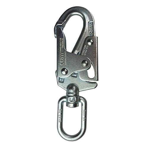 ProClimb Better Grab Steel Core Flipline Kit (1/2 inch x 12 feet) - Adjustable Tree Lanyard, Low Stretch, Cut Resistant – for Fall Protection, Arborist, Tree Climbers