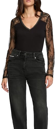 Morgan Camiseta sin Mangas, Negro, S