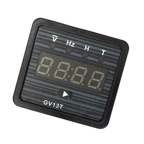 Panneau de générateur numérique avec écran LCD étanche de haute précision pour horomètre