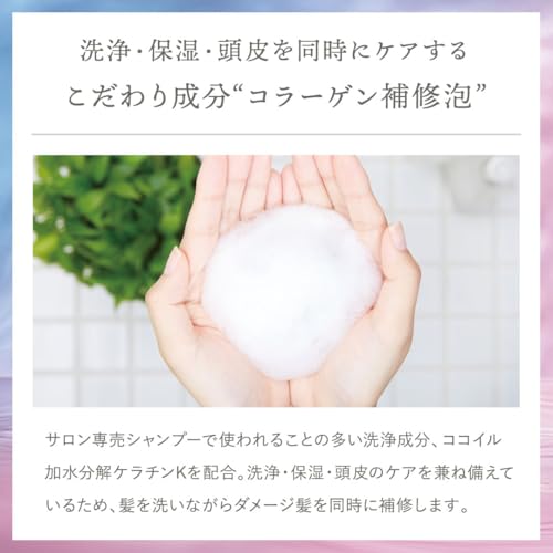 plus eau(プリュスオー) メロウシャンプー450ml・メロウトリートメント450ml・ハイドロミストN200ml の商品画像 5