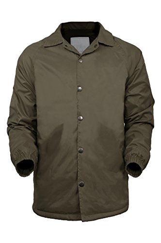 Hat and Beyond Casual Coaches Jacket Lightweight Active Unisex Windbreaker Coat2