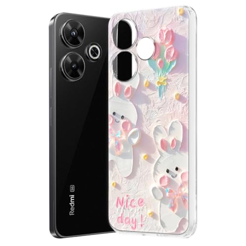 Image of Fashionury Soft Mobile Back Cover for Redmi 13 5G (Silicone Multicolor)