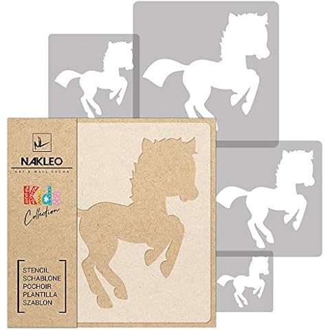 NAKLEO Kids Painting Stencils Set Cover