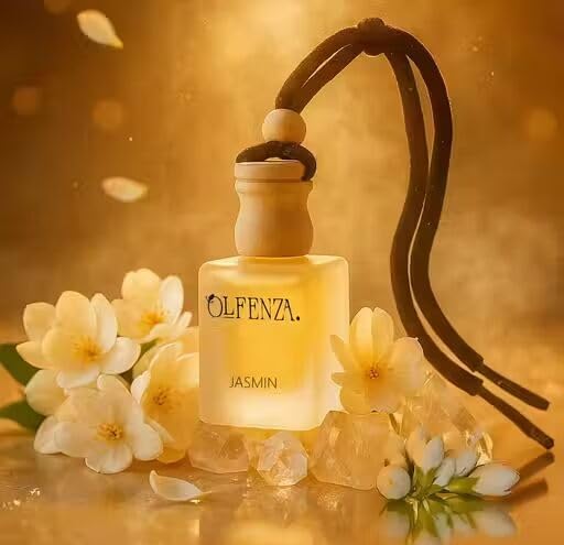 Air Freshener For Car | 10ml Jasmin Fragrance | Car Interior Perfume Accessories | Long-Lasting Car Freshener, Easy to Hang, Refreshing Scent-image-38