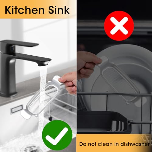 WYCWYQDR Butter & Cheese Slicer，Stainless Steel Multipurpose Cheese Slicer，Ergonomic Handle for Cutting Cheese Cubes, Butter Knives Cut Evenly in 1/4-Inch Increments.