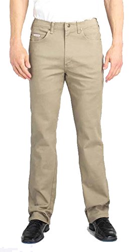 Grand River Five Pocket Khaki Stretch Jean (38W x 32L, Khaki)