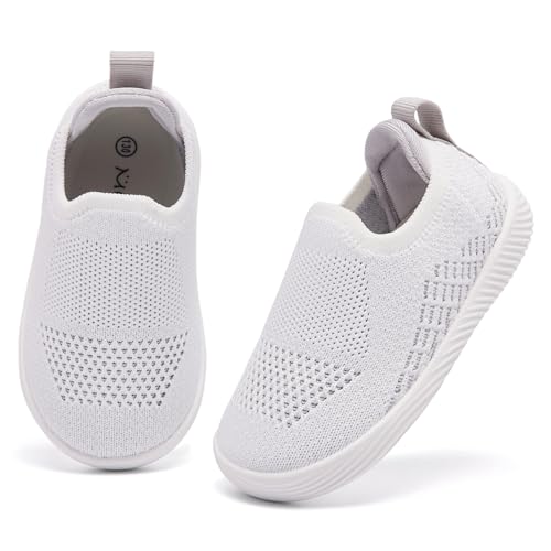 Image of MORENDL Baby Toddler Walking Socks Non-Slip Breathable Unisex Casual Sneakers
