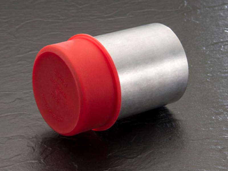 Caplugs TS Series TS-46 - Tapered Caps & Plugs - High Temperature, Versatile, Two Durometer Types, Rigid Structure, 70 Red, Silicone Material, 2.940