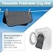 2 Stück Welpenunterlagen Waschbar, 60 × 50cm Hundedecke Wasserdicht Antirutsch, Super Saugfähig PIPI Matten für Hunde, Wiederverwendbare Hundetrainingspads, Hundematte für Boden Sofa Auto Reisen