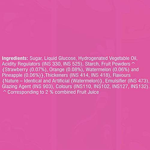Image of Mentos Chewy Dragee,Fruit Punch Rainbow Roll, Assorted Flavour, 655 Grams(Pack of 36 Sticks)