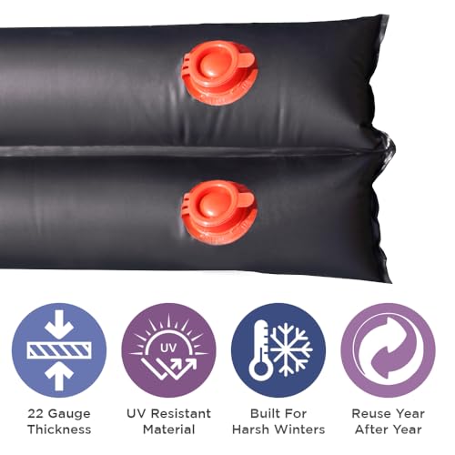 Bolsas de Agua Dobles para Piscina 10 ft Negro 10 Pzas miniatura 2