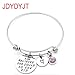 YJT June Birthstone Charms for Bracelet Necklace Jewelry Making Silver DIY Crystal for Women 6mm