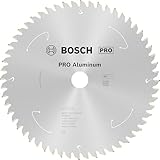 Bosch 1x Tarcza pilarska PRO Aluminium do bezprzewodowych ręcznych pilarek tarczowych (do Aluminiowy, Metale nieżelazne, Ø mm, Professional Akcesoria Ręczna pilarka tarczowa)