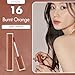 rom&nd BLUR FUDGE TINT 16 Burnt Orange - Velvety Matte K-Beauty Lip Stain for Soft Blurred Lips, Non-Drying, Long-Lasting Korean Lip Makeup