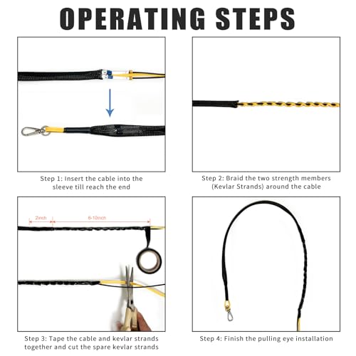 Image of Fiber Pulling Eye Kit for Simplex and Duplex Fiber Optic Patch Cables