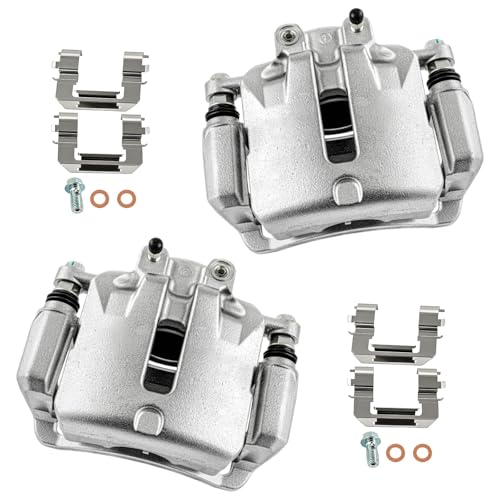 Image of cciyu Front Left & Right Brake Calipers Assembly w /Bracket 18B5270A 18B5271A For Buick For LaCrosse /For Regal,For Chevrolet For Malibu /For Malibu Limited
