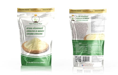 Rohi Natural Food Attieke - Cassava Couscous| Aip Rice| Paleo Compliant |Gluten-Free thumb #1